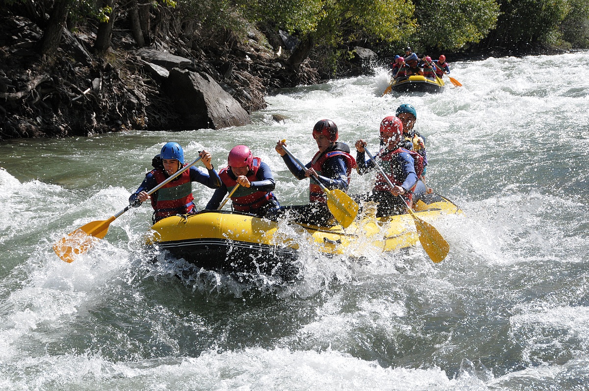 rafting en catalogne