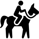 icono equitacion caballo