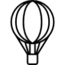 icon hot air balloon